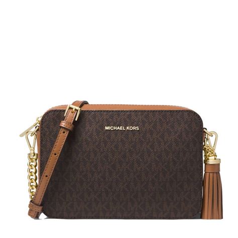 michael kors tas bruin